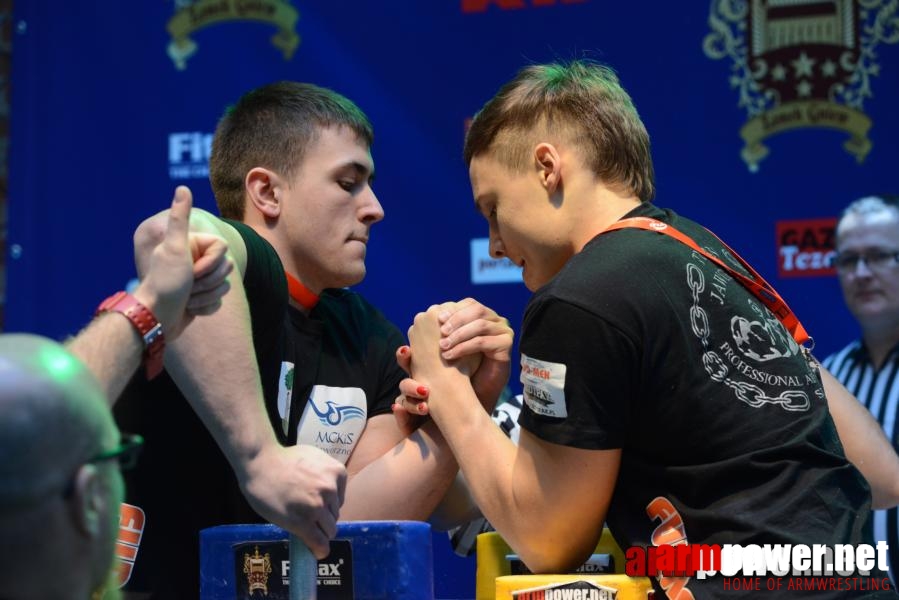 XV Puchar Polski 2014 - lewa ręka - eliminacje # Siłowanie na ręce # Armwrestling # Armpower.net