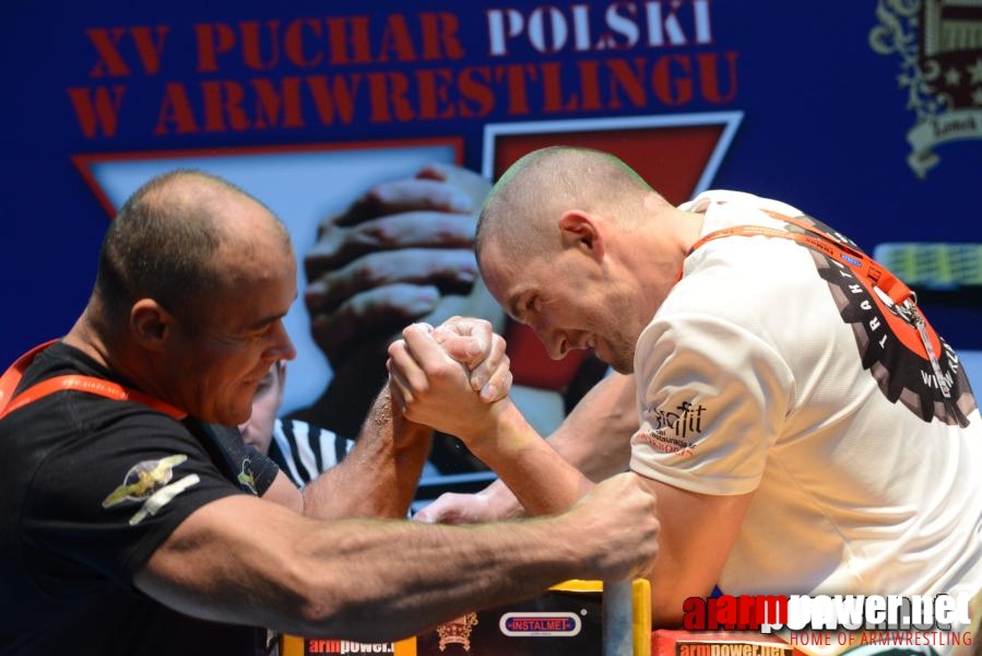 XV Puchar Polski 2014 - lewa ręka - eliminacje # Siłowanie na ręce # Armwrestling # Armpower.net