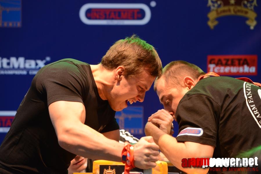 XV Puchar Polski 2014 - lewa ręka - eliminacje # Siłowanie na ręce # Armwrestling # Armpower.net