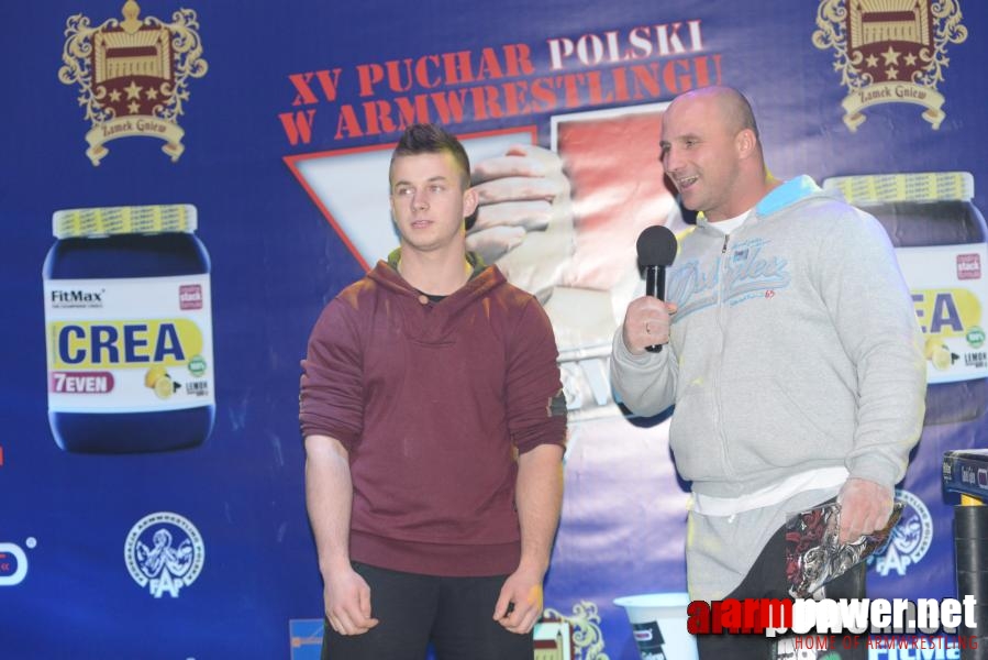 XV Puchar Polski 2014 - lewa ręka - finały # Armwrestling # Armpower.net