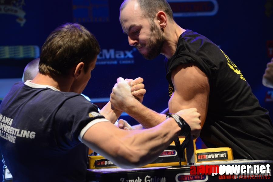 XV Puchar Polski 2014 - lewa ręka - finały # Armwrestling # Armpower.net