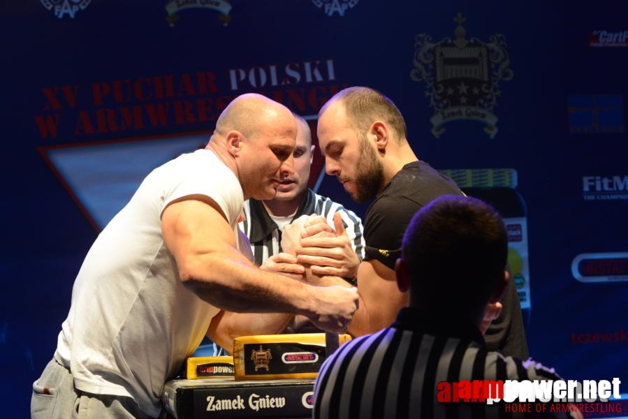 XV Puchar Polski 2014 - lewa ręka - finały # Armwrestling # Armpower.net