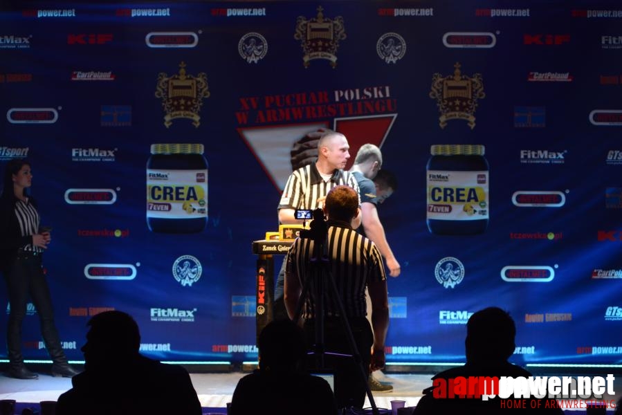 XV Puchar Polski 2014 - lewa ręka - finały # Armwrestling # Armpower.net