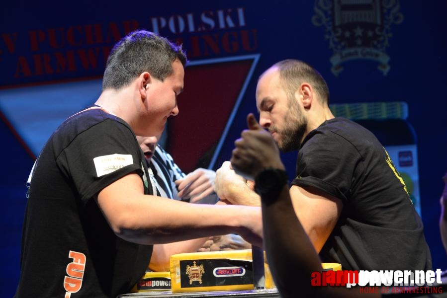 XV Puchar Polski 2014 - lewa ręka - finały # Armwrestling # Armpower.net