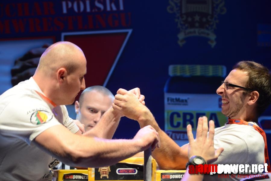 XV Puchar Polski 2014 - lewa ręka - finały # Armwrestling # Armpower.net