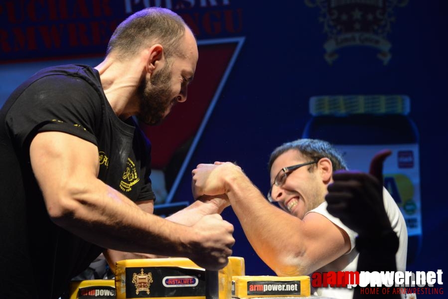 XV Puchar Polski 2014 - lewa ręka - finały # Siłowanie na ręce # Armwrestling # Armpower.net