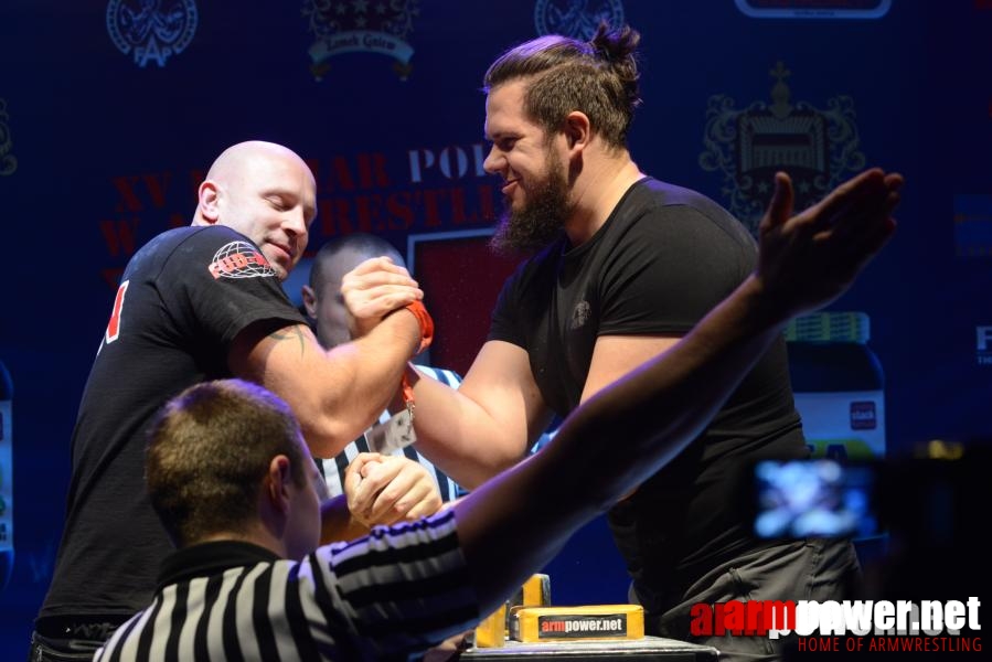 XV Puchar Polski 2014 - lewa ręka - finały # Siłowanie na ręce # Armwrestling # Armpower.net