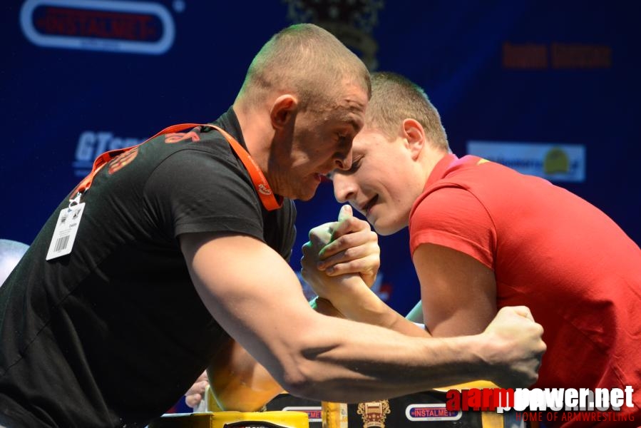 XV Puchar Polski 2014 - lewa ręka - finały # Siłowanie na ręce # Armwrestling # Armpower.net