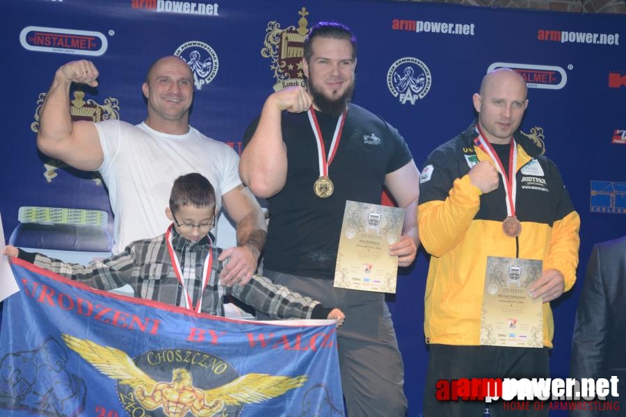 XV Puchar Polski 2014 - lewa ręka - finały # Siłowanie na ręce # Armwrestling # Armpower.net