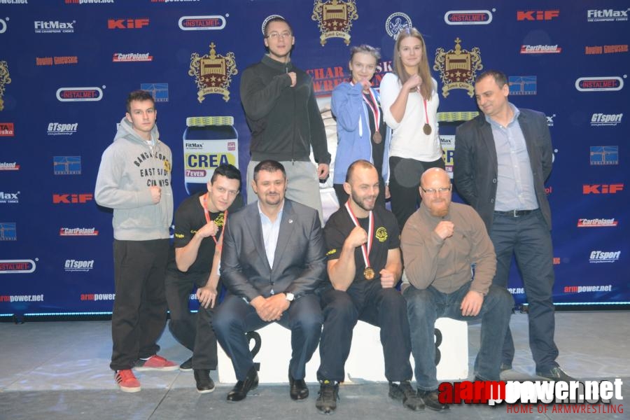 XV Puchar Polski 2014 - lewa ręka - finały # Siłowanie na ręce # Armwrestling # Armpower.net