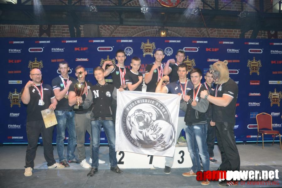 XV Puchar Polski 2014 - lewa ręka - finały # Armwrestling # Armpower.net