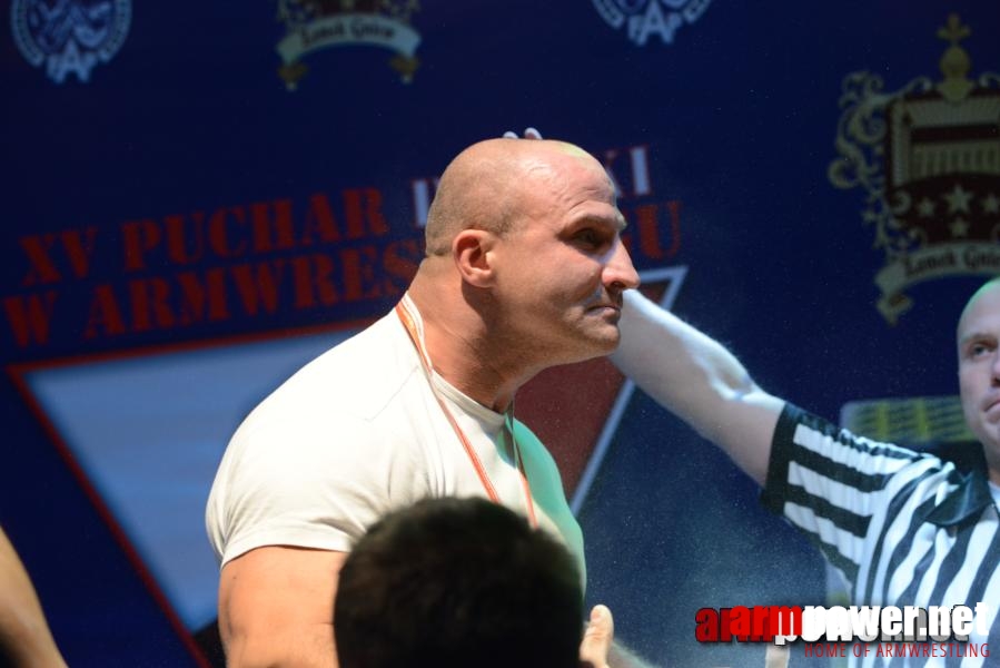 XV Puchar Polski 2014 - lewa ręka - finały # Armwrestling # Armpower.net