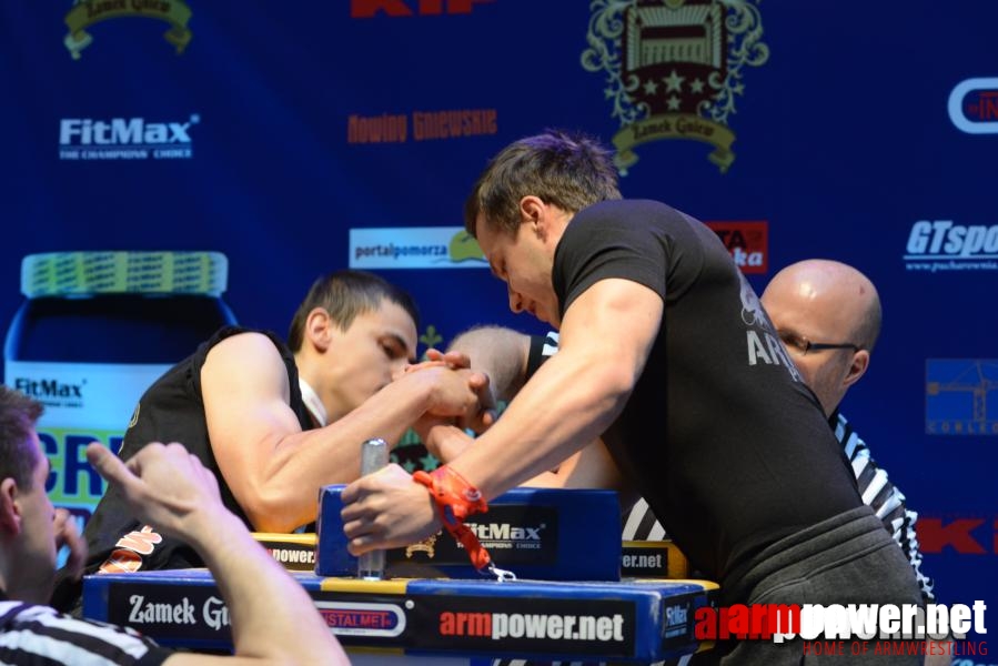 XV Puchar Polski 2014 - prawa ręka - eliminacje # Armwrestling # Armpower.net