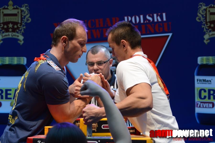 XV Puchar Polski 2014 - prawa ręka - eliminacje # Siłowanie na ręce # Armwrestling # Armpower.net