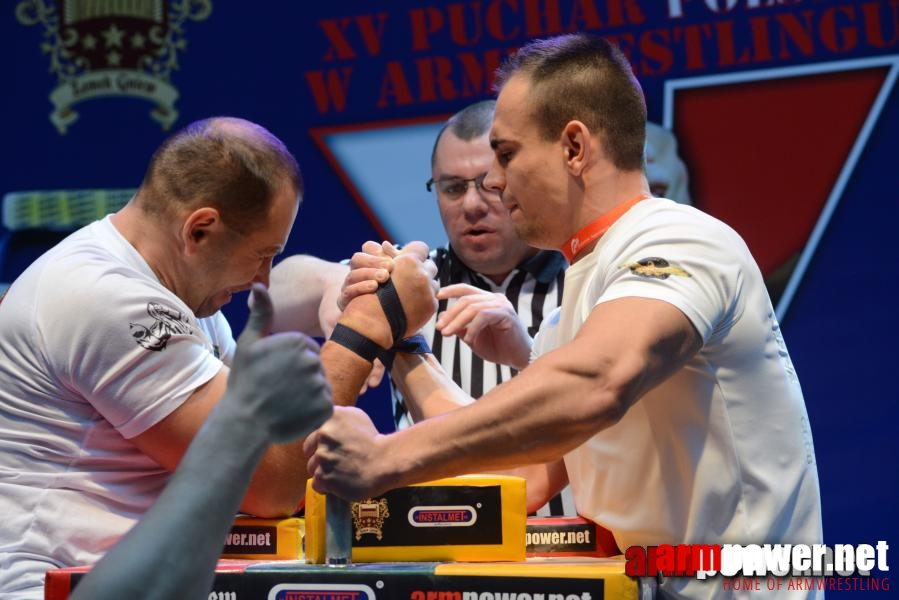 XV Puchar Polski 2014 - prawa ręka - eliminacje # Siłowanie na ręce # Armwrestling # Armpower.net