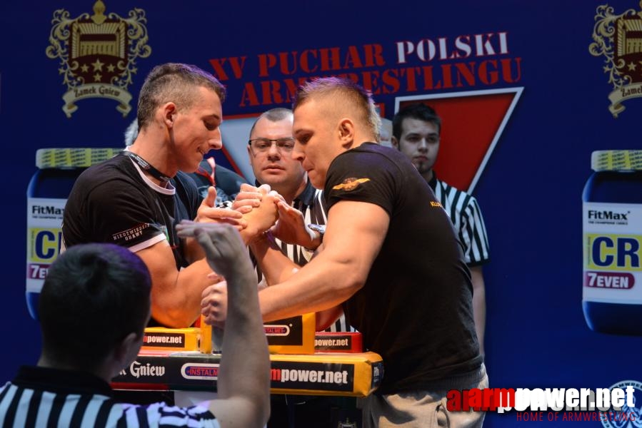 XV Puchar Polski 2014 - prawa ręka - eliminacje # Siłowanie na ręce # Armwrestling # Armpower.net