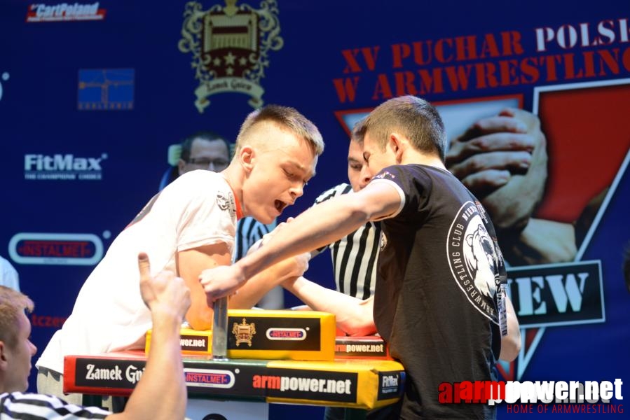 XV Puchar Polski 2014 - prawa ręka - eliminacje # Armwrestling # Armpower.net