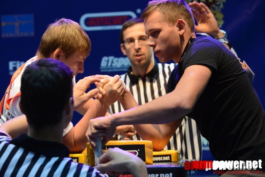 XV Puchar Polski 2014 - prawa ręka - eliminacje # Siłowanie na ręce # Armwrestling # Armpower.net