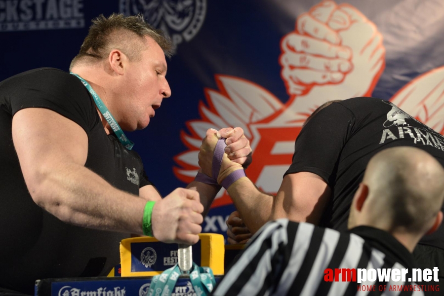 XV MISTRZOSTWA POLSKI - LEWA RĘKA # Siłowanie na ręce # Armwrestling # Armpower.net