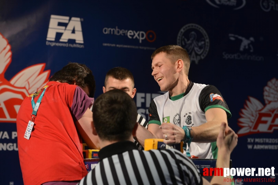 XV MISTRZOSTWA POLSKI - PRAWA RĘKA # Siłowanie na ręce # Armwrestling # Armpower.net