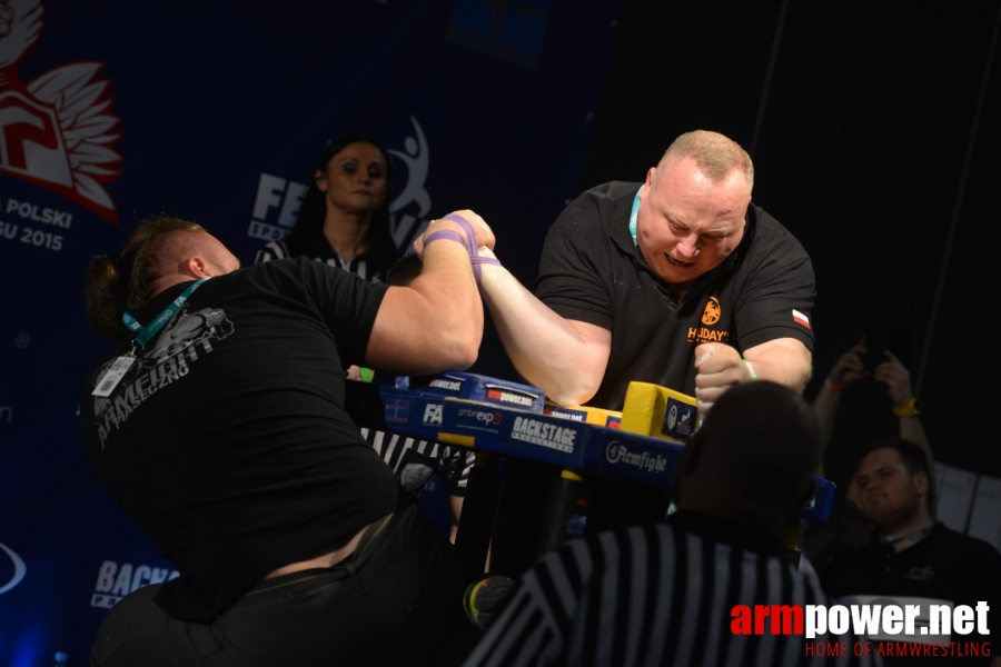 XV MISTRZOSTWA POLSKI - PRAWA RĘKA # Siłowanie na ręce # Armwrestling # Armpower.net