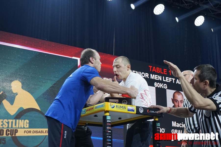 Disabled World Cup 2015 - Rumia, Poland # Siłowanie na ręce # Armwrestling # Armpower.net