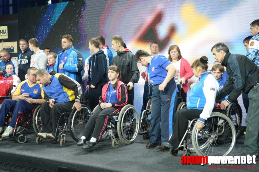 Disabled World Cup 2015 - Rumia, Poland # Siłowanie na ręce # Armwrestling # Armpower.net