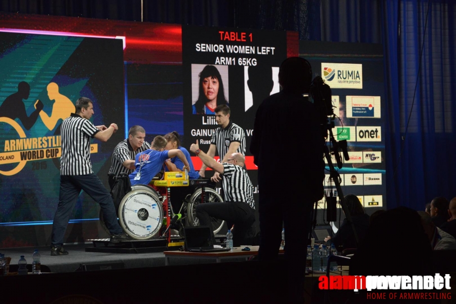 Disabled World Cup 2015 - Rumia, Poland # Armwrestling # Armpower.net