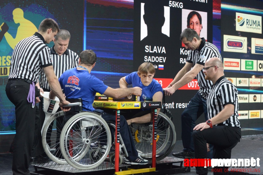 Disabled World Cup 2015 - Rumia, Poland # Armwrestling # Armpower.net