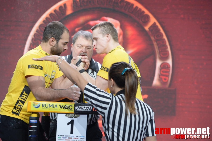 Zloty Tur 2015 by Mark Kazus - Left Hand # Siłowanie na ręce # Armwrestling # Armpower.net