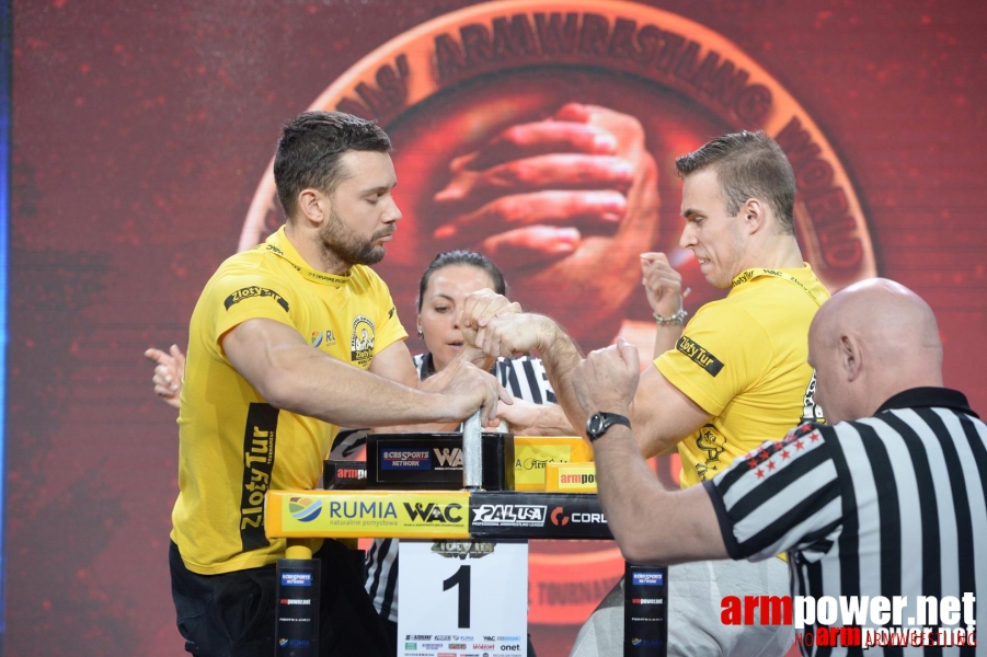 Zloty Tur 2015 by Mark Kazus - Left Hand # Siłowanie na ręce # Armwrestling # Armpower.net