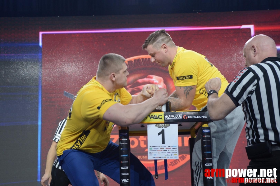 Zloty Tur 2015 by Mark Kazus - Left Hand # Siłowanie na ręce # Armwrestling # Armpower.net