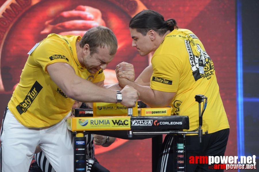 Zloty Tur 2015 by Mark Kazus - Left Hand # Siłowanie na ręce # Armwrestling # Armpower.net