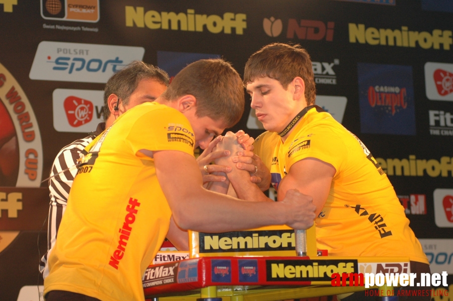 Nemiroff World Cup 2007 # Siłowanie na ręce # Armwrestling # Armpower.net