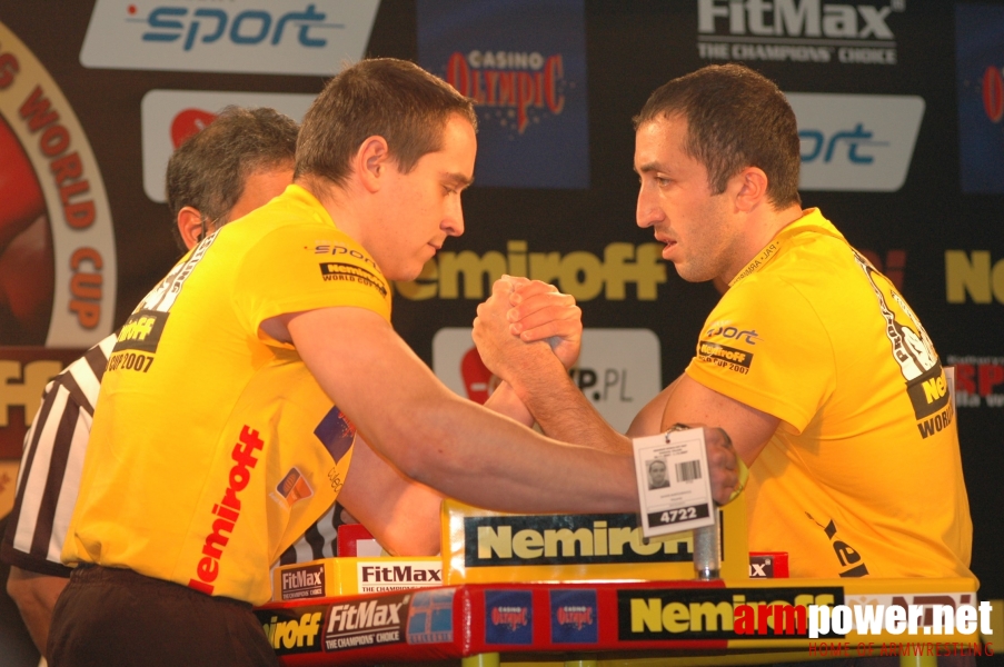 Nemiroff World Cup 2007 # Siłowanie na ręce # Armwrestling # Armpower.net