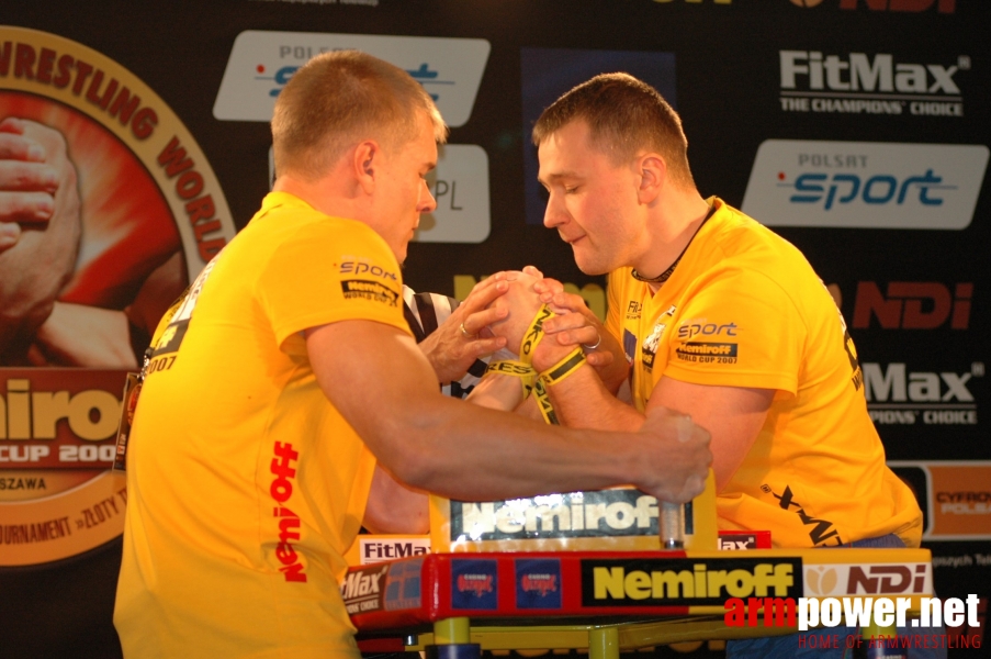 Nemiroff World Cup 2007 # Siłowanie na ręce # Armwrestling # Armpower.net