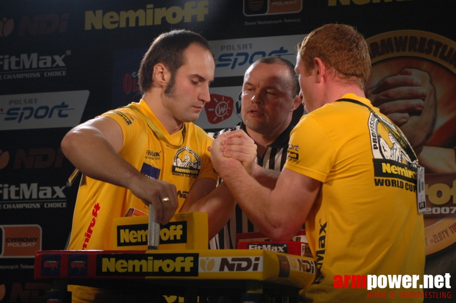 Nemiroff World Cup 2007 # Siłowanie na ręce # Armwrestling # Armpower.net