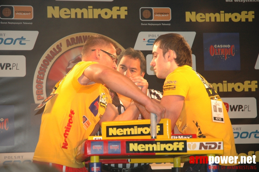 Nemiroff World Cup 2007 # Siłowanie na ręce # Armwrestling # Armpower.net