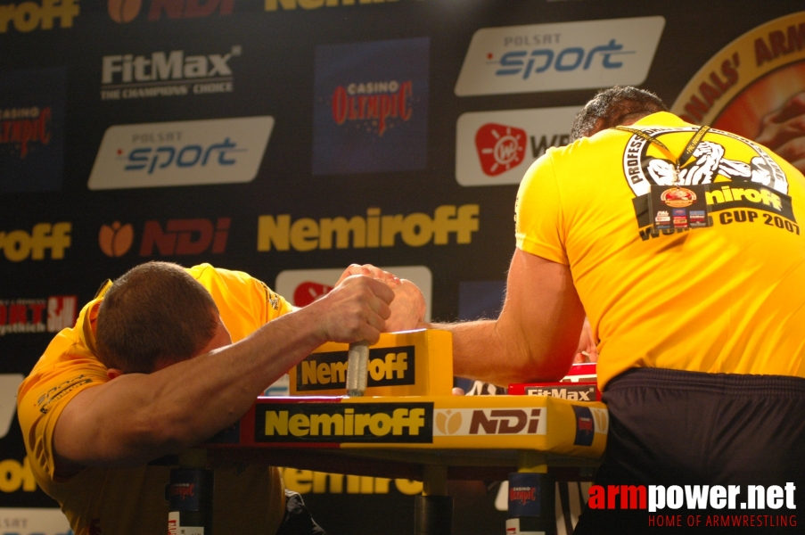 Nemiroff World Cup 2007 # Siłowanie na ręce # Armwrestling # Armpower.net