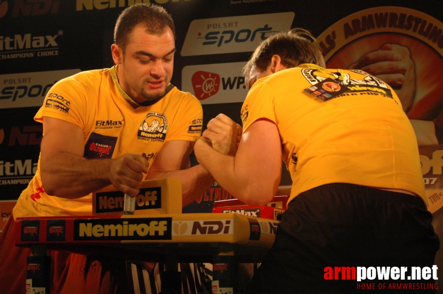 Nemiroff World Cup 2007 # Siłowanie na ręce # Armwrestling # Armpower.net