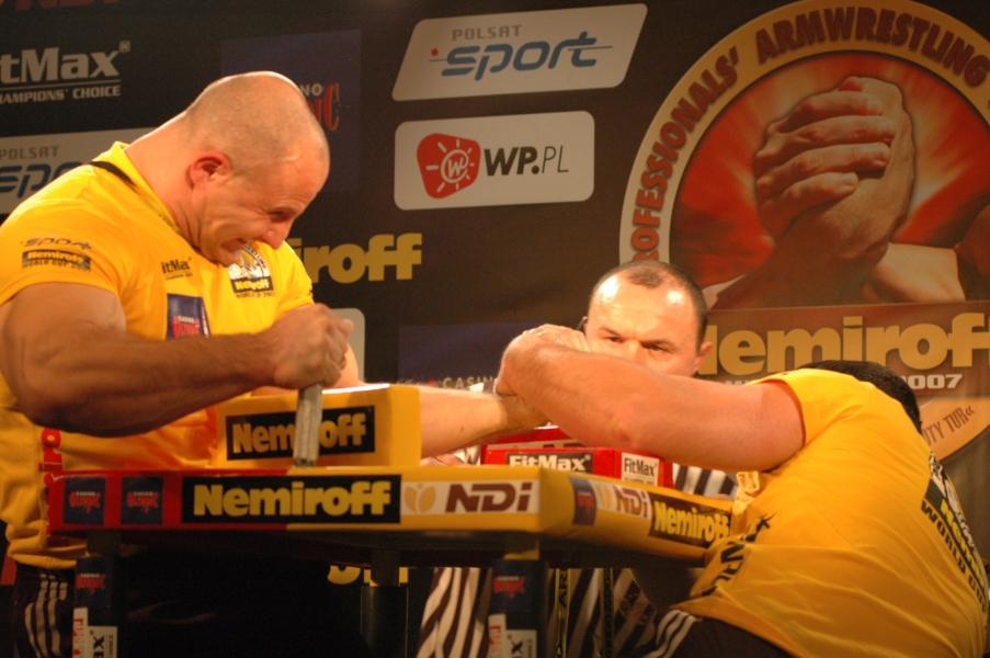 Nemiroff World Cup 2007 # Siłowanie na ręce # Armwrestling # Armpower.net