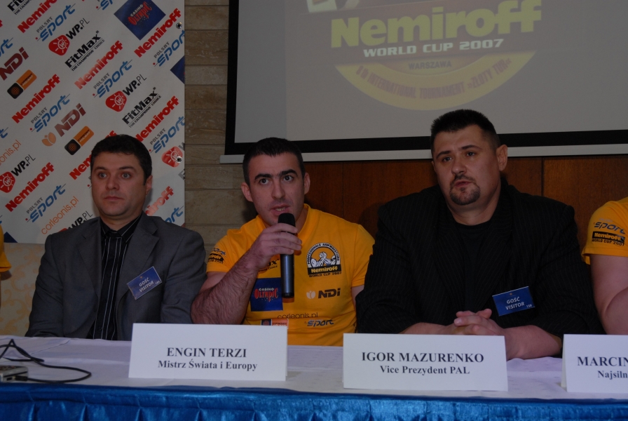 Nemiroff World Cup 2007 # Siłowanie na ręce # Armwrestling # Armpower.net