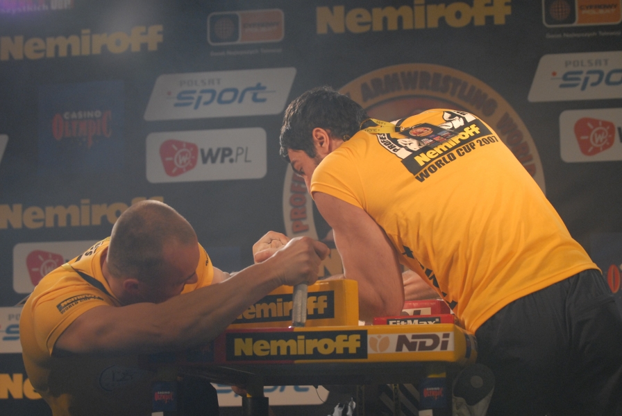 Nemiroff World Cup 2007 # Siłowanie na ręce # Armwrestling # Armpower.net