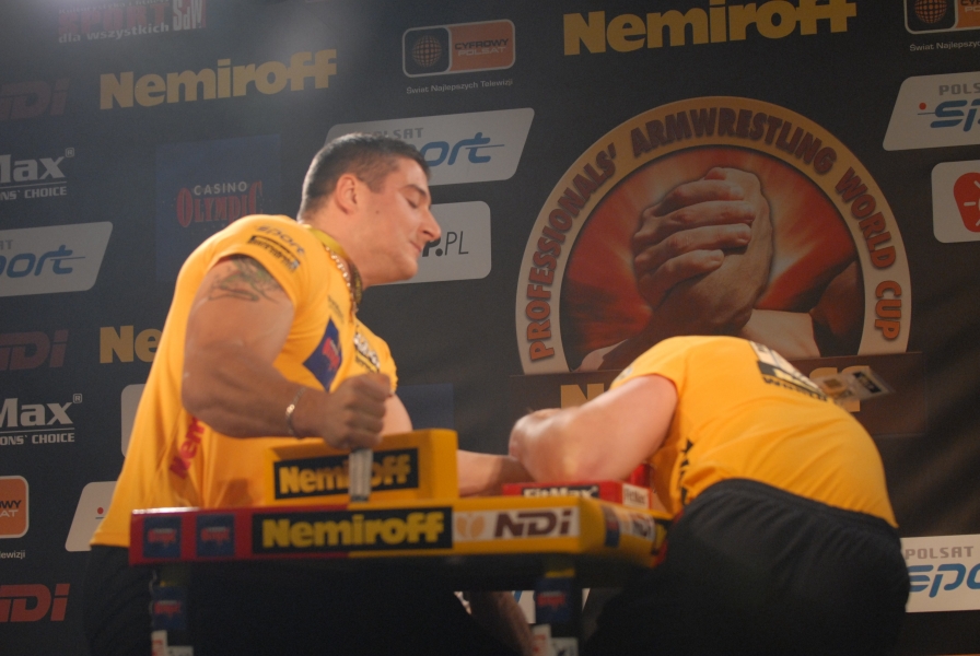 Nemiroff World Cup 2007 # Siłowanie na ręce # Armwrestling # Armpower.net