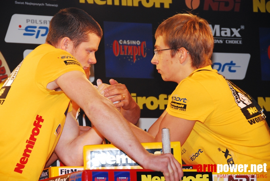 Nemiroff World Cup 2007 # Siłowanie na ręce # Armwrestling # Armpower.net