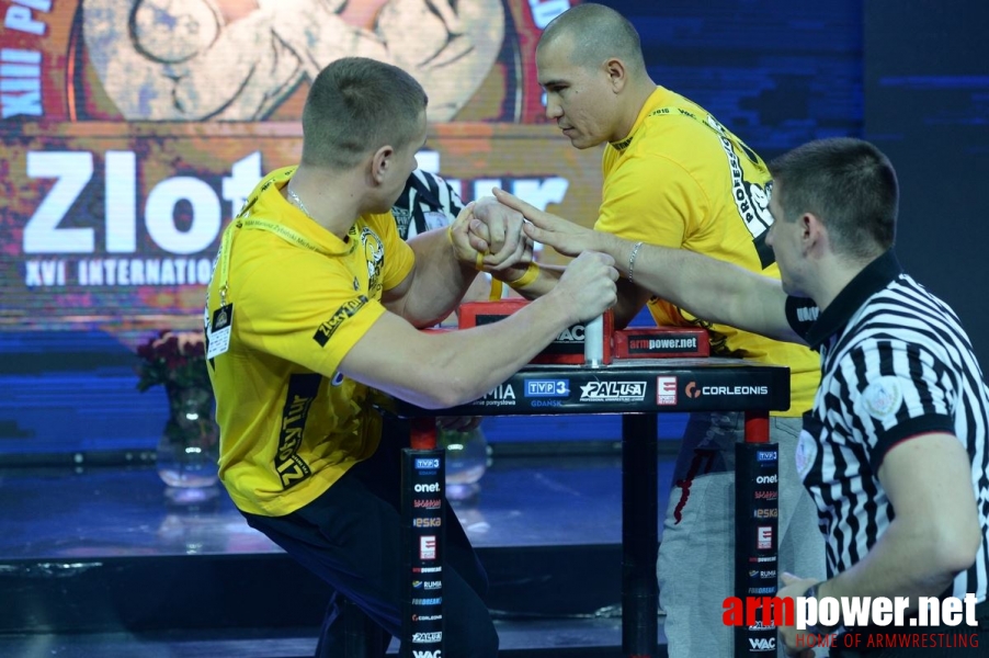 Zloty Tur 2016 - left hand by Mark Kazus # Siłowanie na ręce # Armwrestling # Armpower.net