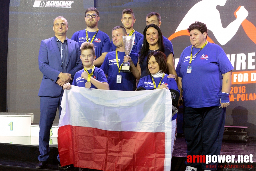 II World Cup for Disabled 2016 - left hand # Armwrestling # Armpower.net