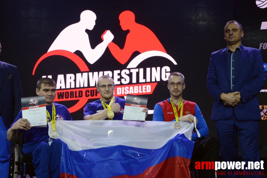 II World Cup for Disabled 2016 - left hand # Siłowanie na ręce # Armwrestling # Armpower.net