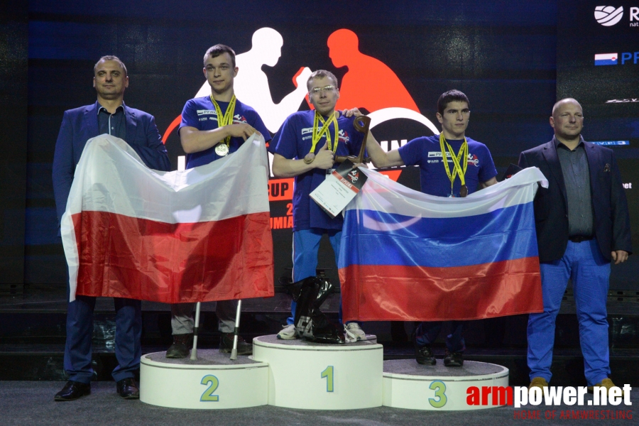 II World Cup for Disabled 2016 - left hand # Siłowanie na ręce # Armwrestling # Armpower.net