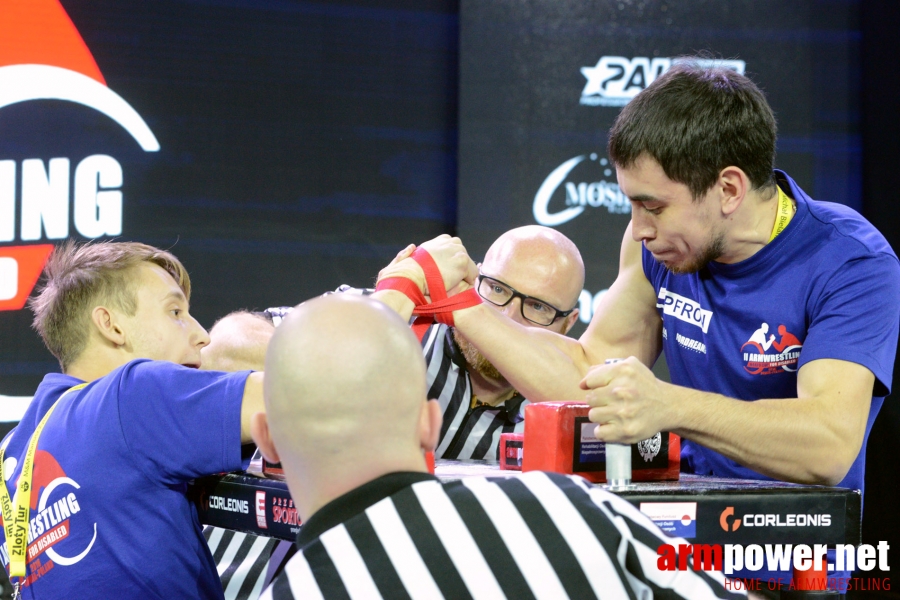 II World Cup for Disabled 2016 - right hand # Siłowanie na ręce # Armwrestling # Armpower.net